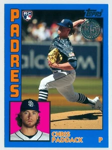 Aggiornamento Topps 2019 1984 Topps Blue 84-15 Chris Paddack Padres RC - Foto 1 di 1