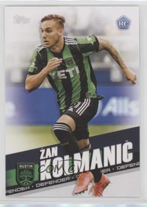2022 Topps MLS Zan Kolmanic #38 Rookie RC