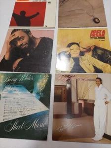 LOT OF6 VINYL RECORD COVERS ROC - COVERS ONLY - RONNIE MILSAP  and more - Picture 1 of 4