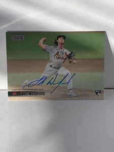 Jake Woodford, 2021 Topps, Stadium Club RC Auto, Card # SCBA-JW - Bild 1 von 2