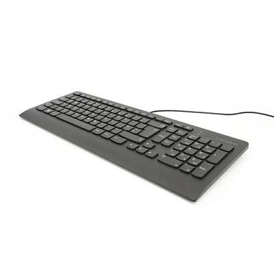 Lenovo Slim F5 USB Keyboard - Black ( 54Y9527 SIL 12-W49 ) NEW - Image 1 of 4