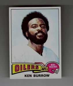 1975 NFL Topps #413 Ken Burrough (Misspelled Burrow) ERROR CARD FOOTBALL - Picture 1 of 2
