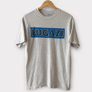 1990s Fugazi Vintage Band Tour Punk Rock Tee Shirt 90s - Picture 1 of 3