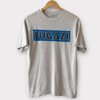 Camiseta de Punk Rock Fugazi Vintage Band Tour Años 90 Foto 1 de 3