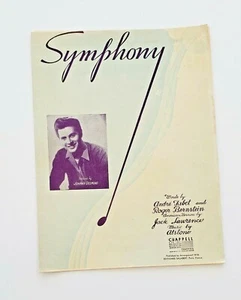 Vintage Music Sheet SYMPHONY Music by Alstone Chappell 1909 Chappell - Picture 1 of 4