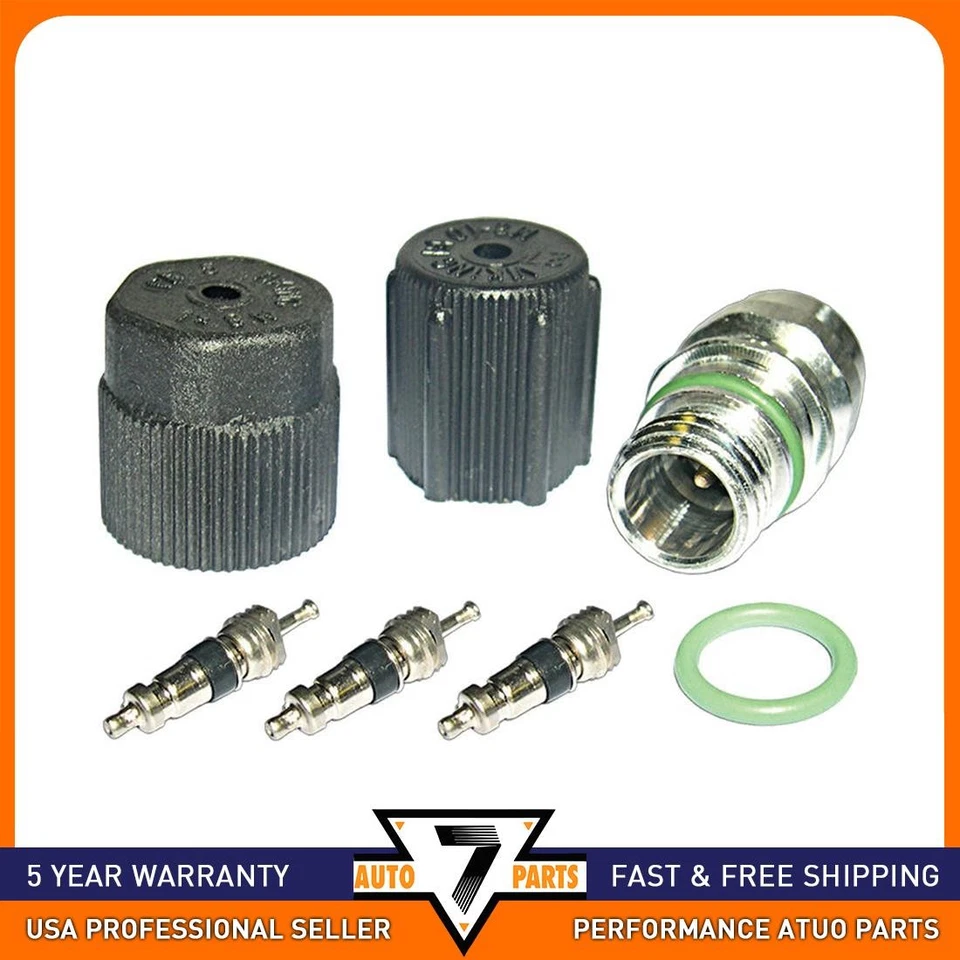 For 2000-2013 GMC Yukon XL 1500  A/C System Valve Core and Cap Kit - Image 1 of 1