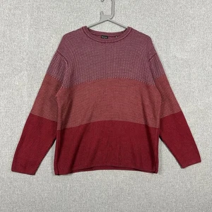 Paul Smith Pullover Herren Gr. 2XL rot Waffelstrick dick schwer Pulli Sweater - Bild 1 von 11
