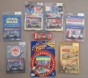 Nascar Jeff Gordon Diecast Lote de 8, Star Wars, Superman, Baby Ruth, Herramientas MAC, - Imagen 1 de 9