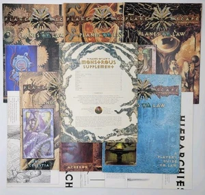 Planescape Planes of Law 2da Edición Set Incompleto (Sin Caja) 1995 TSR 2607 AD&D - Imagen 1 de 15