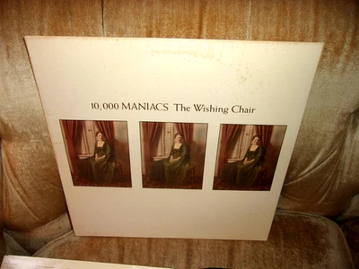 10,000 MANIACS: Wishing Chair LP Vinyl Elektra 60428 original 1985  EX - Image 1 of 3