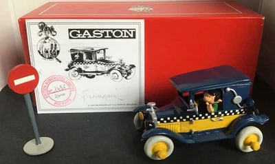 GASTON dans sa voiture Pixi Réf. 4704 1992 Certif. signé Franquin Très bon état - Bild 1 von 4