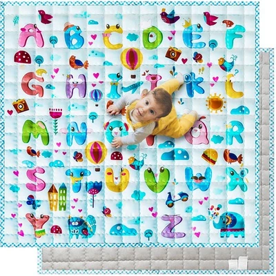 Baby Play Mat,Baby Floor Play Mats 50 x 50 Babies Playmat Compatible with TOD... - Image 1 of 4