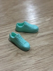 Barbie Doll Flat Feet Sneakers Mint Green - Picture 1 of 1