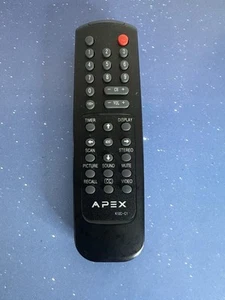 APEX - REMOTE CONTROL - MODEL- K12C-C1 - TV - Picture 1 of 2