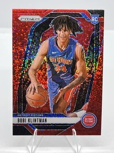 2024-25 Panini Prizm - Bobi Klintman #266 Red Sparkle Prizm (RC) - Bild 1 von 2