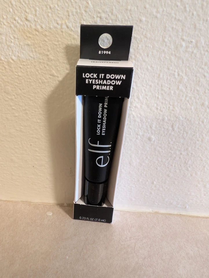 ELF Lock It Down Eyeshadow Primer 7ml, Creamy & Long Lasting, Sheer, Transparent - Image 1 of 4
