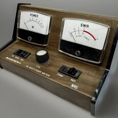 Vintage Archer Meter CB Watt SWR Meter HAM Tester Radio Shack  Power UNTESTED - Image 1 of 4