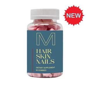 Haare Haut & Nägel Gummis Unterstützt Gesundes HaarVegane Biotin Vitamine für Frauen - Bild 1 von 9