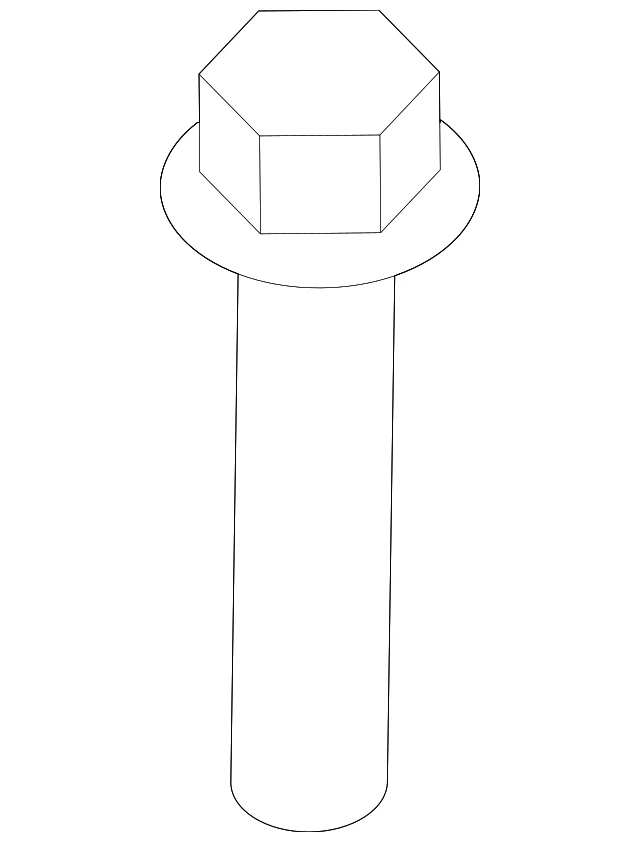 Ford OEM Ignition Coil Screw W711062S437 Image 6