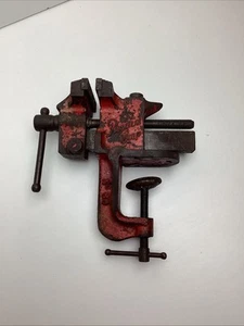Vintage Record Imp No.80 Portable Bench Vice. Decent Condition & Fully Working - Picture 1 of 22