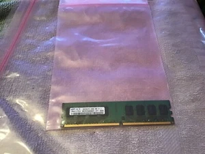 Samsung M378T5663QZ3-CF7 2GB 2Rx8 PC2-6400U DDR2 Non-ECC Memory - Picture 1 of 2