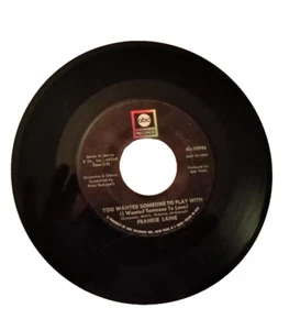 Frankie Laine-THE REAL TRUE MEANING OF LOVE Vinyl 45-RPM Record #10946 - Bild 1 von 2