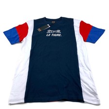 Le Tigre Mens Shirt Crew Neck Short Sleeve Tee Size L