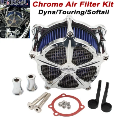 Air Cleaner Intake Filter For Harley Softail Dyna Touring Road King Street Glide - Image 1 of 4