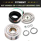 A/C AC Compressor Clutch Kit Pulley Bearing Coil Plate fit For HONDA CR-V 07-14
