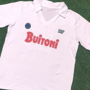 Napoli Maradona Buitoni 1988 Retro Soccer Jersey Away - Picture 1 of 5