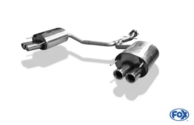 Silenciador deportivo de escape Fox Duplex para Lexus IS 250 2.5 153kW - Imagen 1 de 2