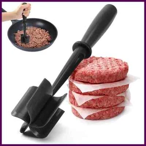 Pampered Chef Mix Tritacarne Tritacarne Nero Nylon Frullatore Crumble Mixer Mashers - Foto 1 di 27