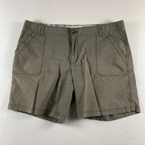 Pantalones Cortos Eddie Bauer Para Mujer 14 Marrón Ripstop Elastizados Camping Senderismo Aire Libre - Imagen 1 de 9