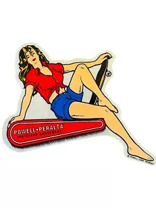 Pegatina de monopatín Powell Peralta Skateland de colección de 1980 - Imagen 1 de 4