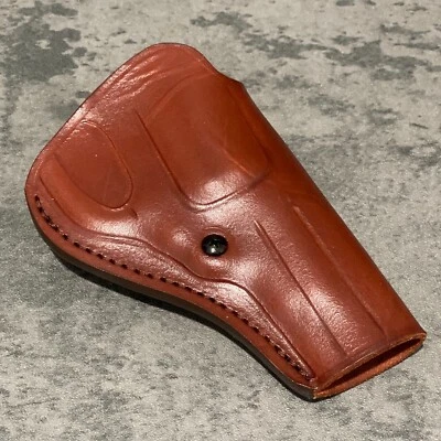 FALCO Holsters OWB Holster Steer Hide Leather  Brown Made in USA - Image 1 of 4