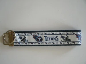 Tennessee Titans Key Chain Key Fob Key Ring Made in USA Free Ship - Picture 1 of 4