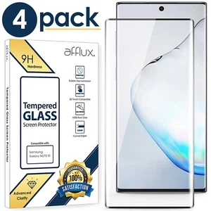 4-Pack 9H Tempered Glass Screen Protector Full Glue for Samsung Galaxy Note10 - Picture 1 of 5