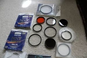 15 pcs new camera filters,B&W,Yahoo,Kenko,46-72mm - Picture 1 of 3
