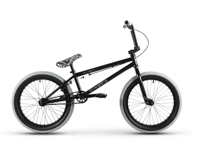 BLACKEYE  20" Commando 2022 Bike SALE Matt Black/Snow Camo - Image 1 of 3
