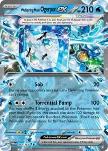 Pokemon Wellspring Maske Ogerpon ex Tera 064/167 Double Rare Twilight Masquerade - Bild 1 von 1