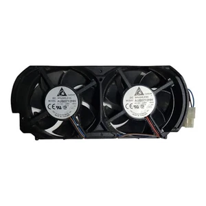 Microsoft Xbox 360 OEM Internal 4 Pin Dual Fan Model X801127-001 / AUB0712HH - Picture 1 of 6