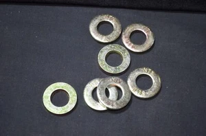 ½” Flat Washers, Grade 8, 3/16” thick, 1” OD, Old New Stock, Qty 50 - Picture 1 of 3
