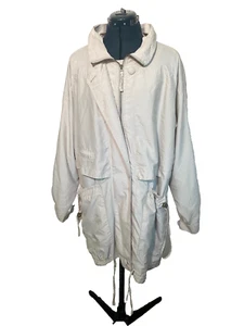 Vintage Fashion Affairs Jacket Women Anorak Beige 1990' Size 42/44 - Picture 1 of 20