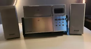 Panasonic SC-EN5 Bookshelf Music System ~ AM/FM Stereo, CD Player No Power Cord - Picture 1 of 10