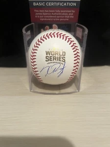 KRIS BRYANT signed autographed 2016 World Series Baseball CHICAGO CUBS w/COA JSA - Picture 1 of 2