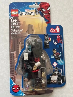 LEGO MARVEL 40454 Spider-Man versus Venom and Iron Venom Minifigures Set NISB - Image 1 of 2