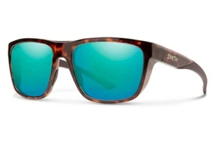 Smith Barra Sunglasses Havana Frame, Polarized Opal Mirror Lens New - Picture 1 of 1