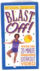 Richard Simmons Blast Off! (VHS, 1999) New Sealed VHS Tape Hard To Find New. - Picture 1 of 2