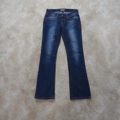 Cowgirl Up Bootcut Jeans Women's 26x32 Blue Denim Pants Western Rancher - Image 1 of 4