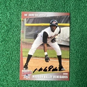 Hudson Valley Renegades Jario Delarosa 2006 con tarjeta automática - Imagen 1 de 7